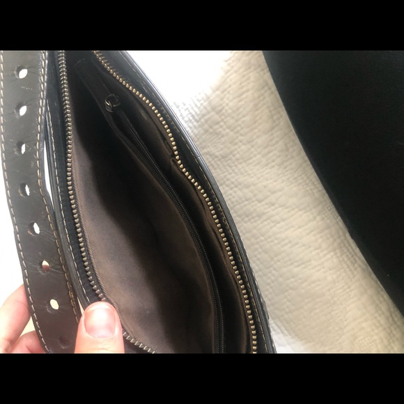 Black Calvin Klein Vintage Studded Purse - Picture 7 of 9